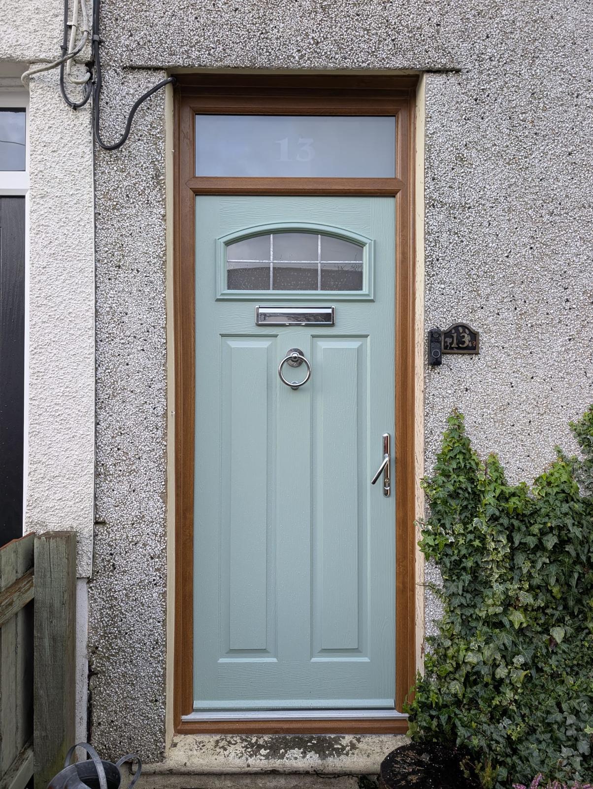 Composite Doors installation by Essential Glazing Products