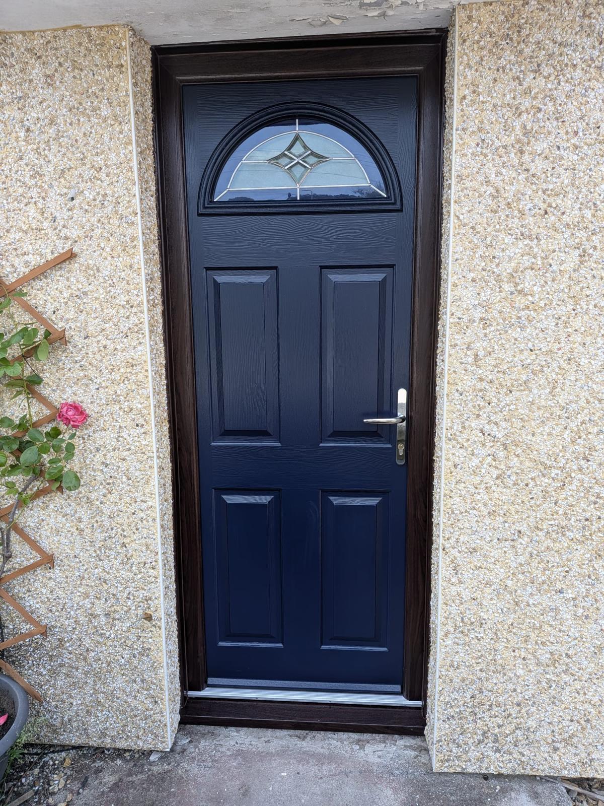 Composite Doors installation by Essential Glazing Products