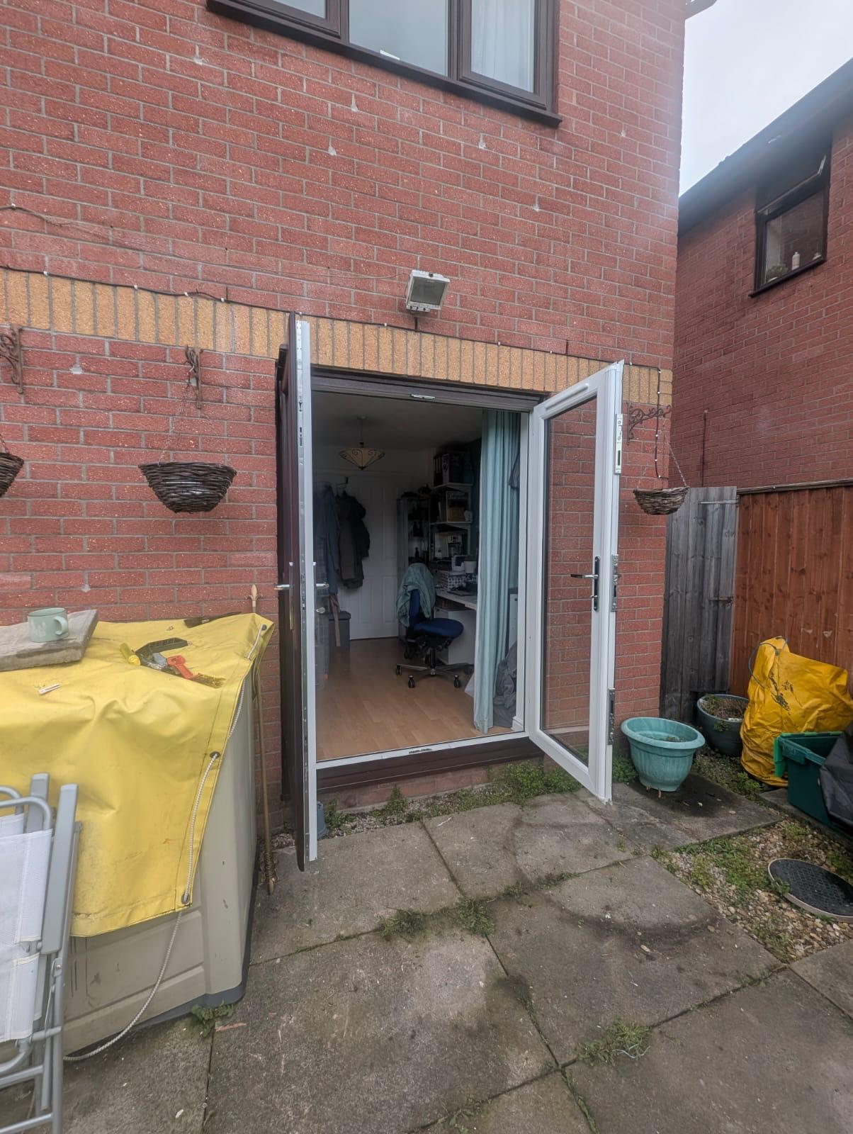 uPVC Patio & French Doors installation by Essential Glazing Products