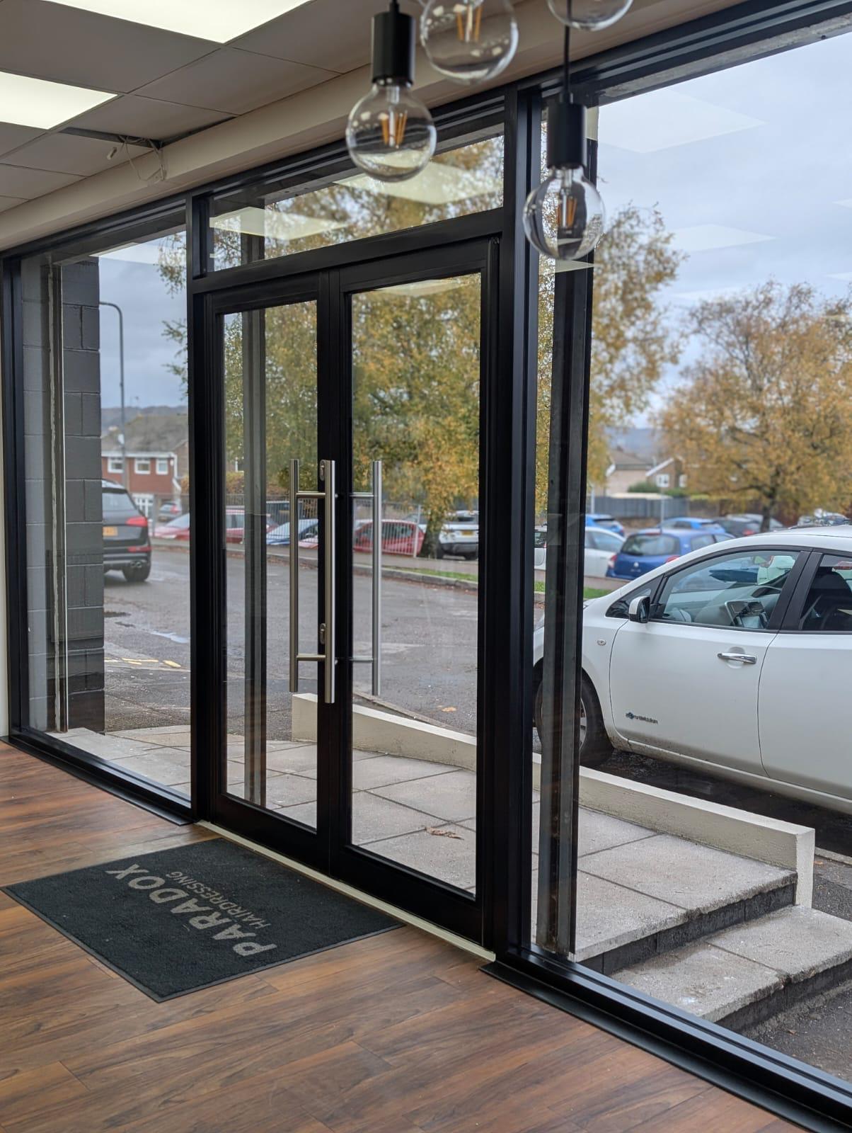 Shopfronts & Trade Counter installation by Essential Glazing Products